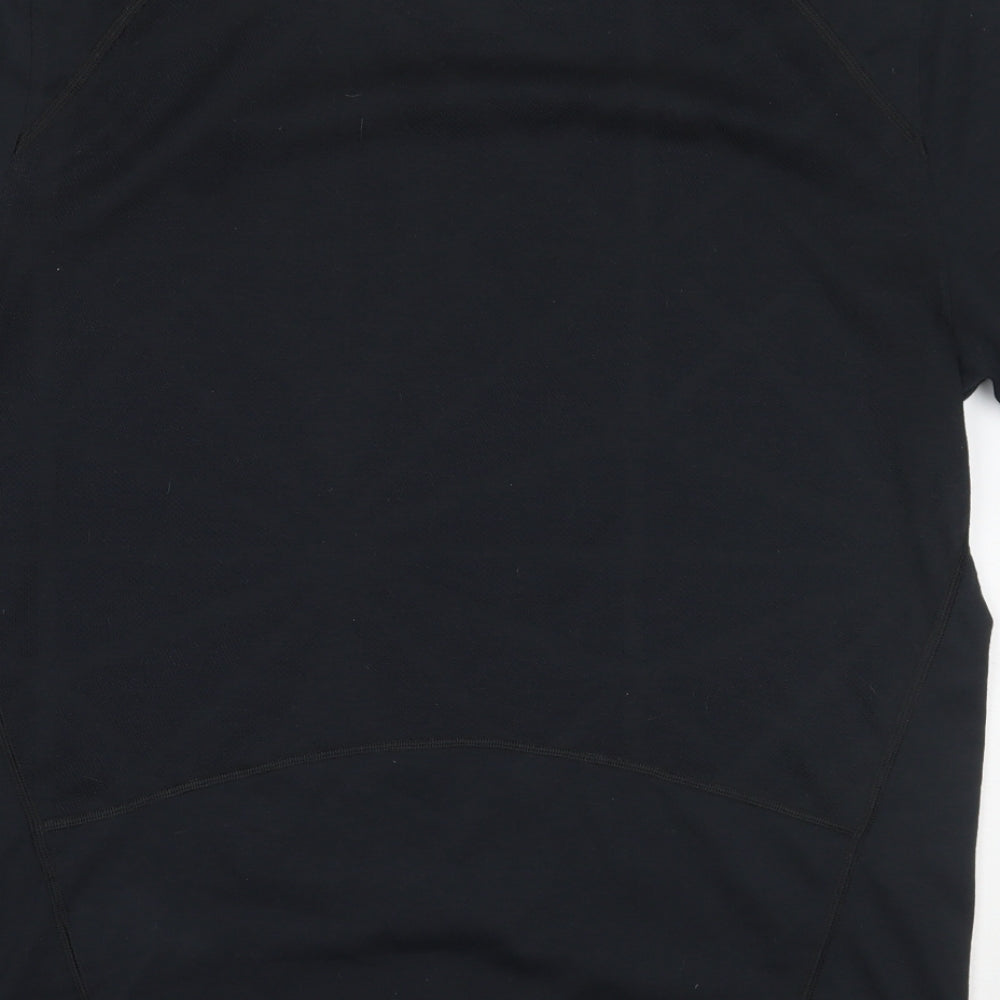 Under armour Mens Black    T-Shirt Size L