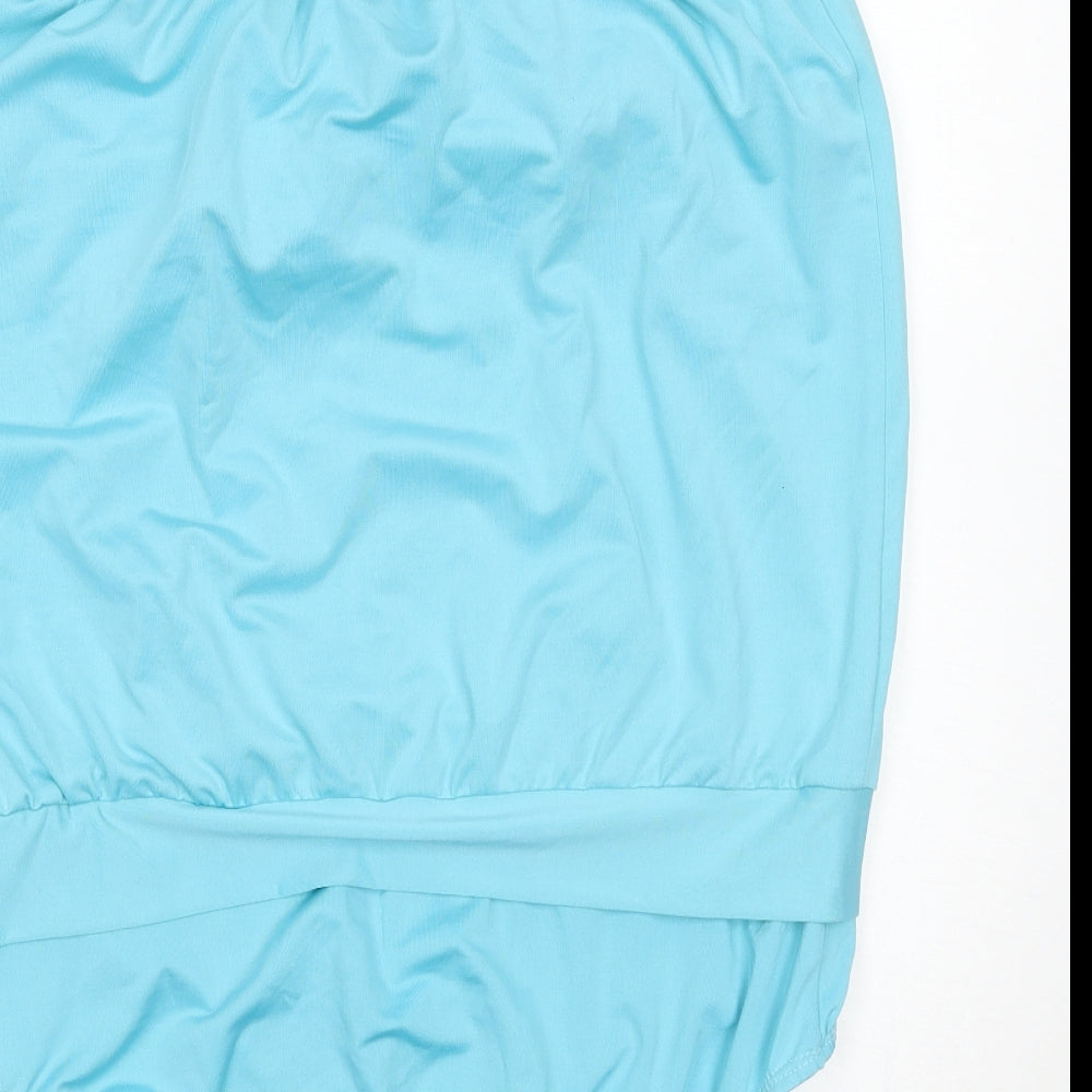 Preworn Womens Blue   Bodysuit One-Piece Size XL