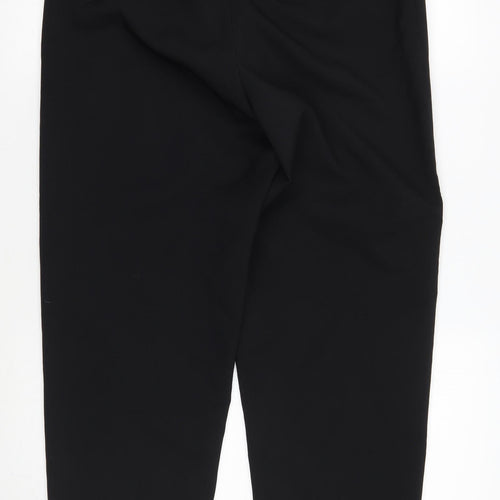 essence Womens Black   Trousers  Size 16 L29 in