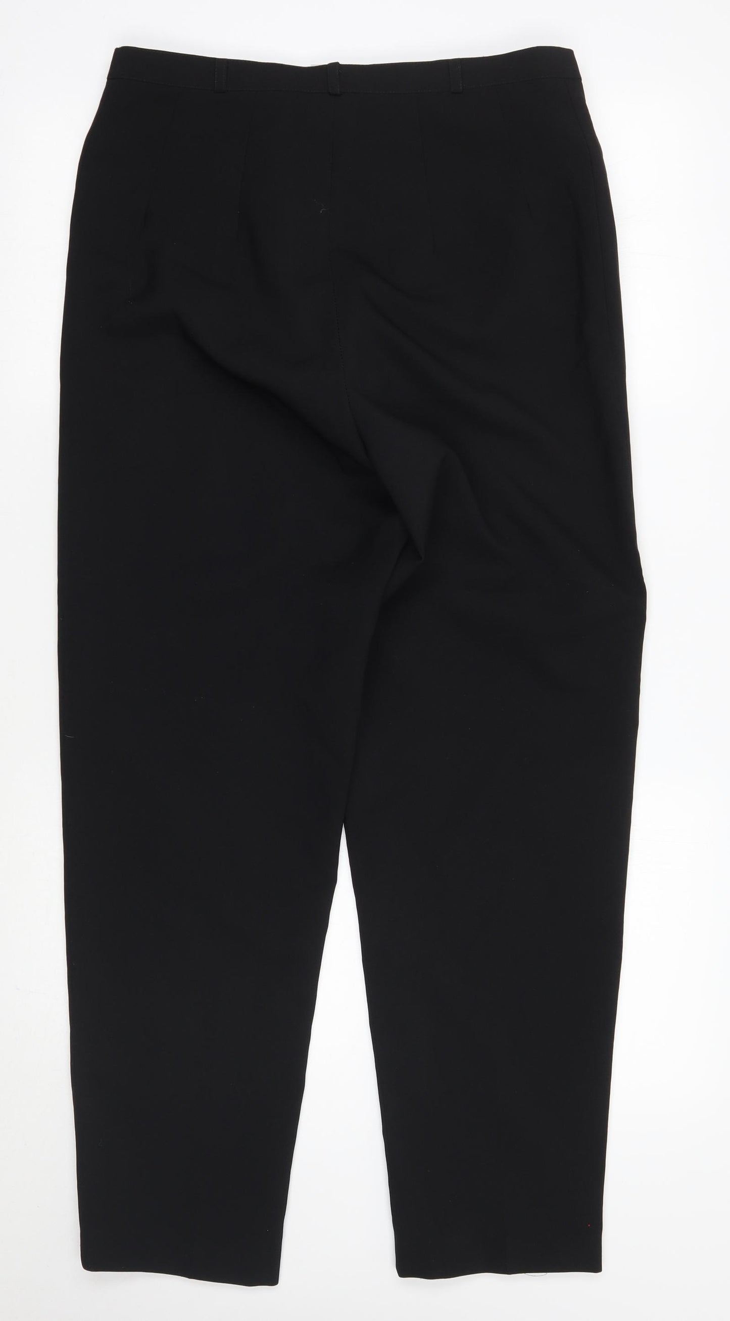 essence Womens Black   Trousers  Size 16 L29 in