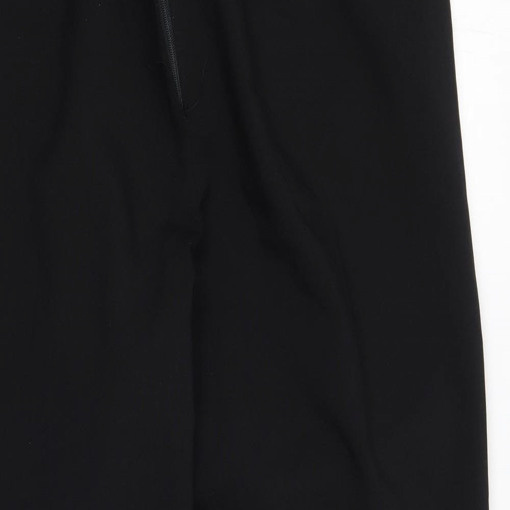 essence Womens Black   Trousers  Size 16 L29 in