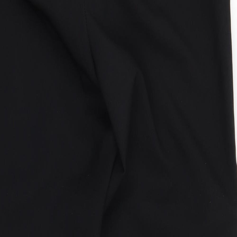 essence Womens Black   Trousers  Size 16 L29 in