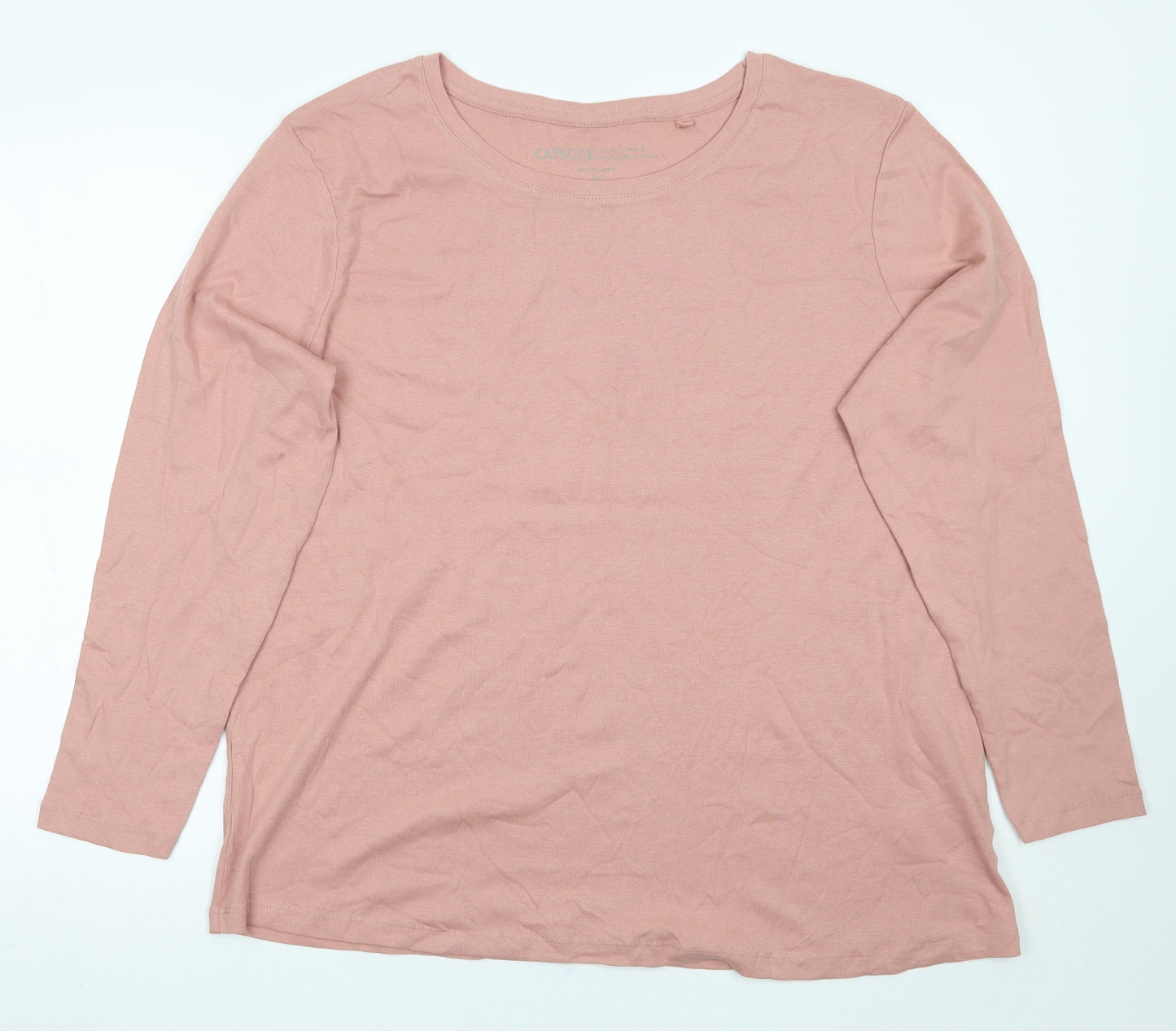 Capsule Womens Pink   Basic T-Shirt Size 24