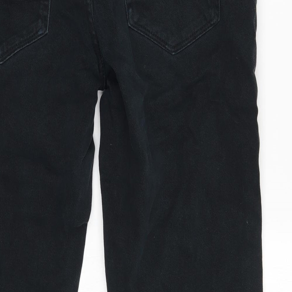 George Mens Black   Straight Jeans Size 34 L32 in
