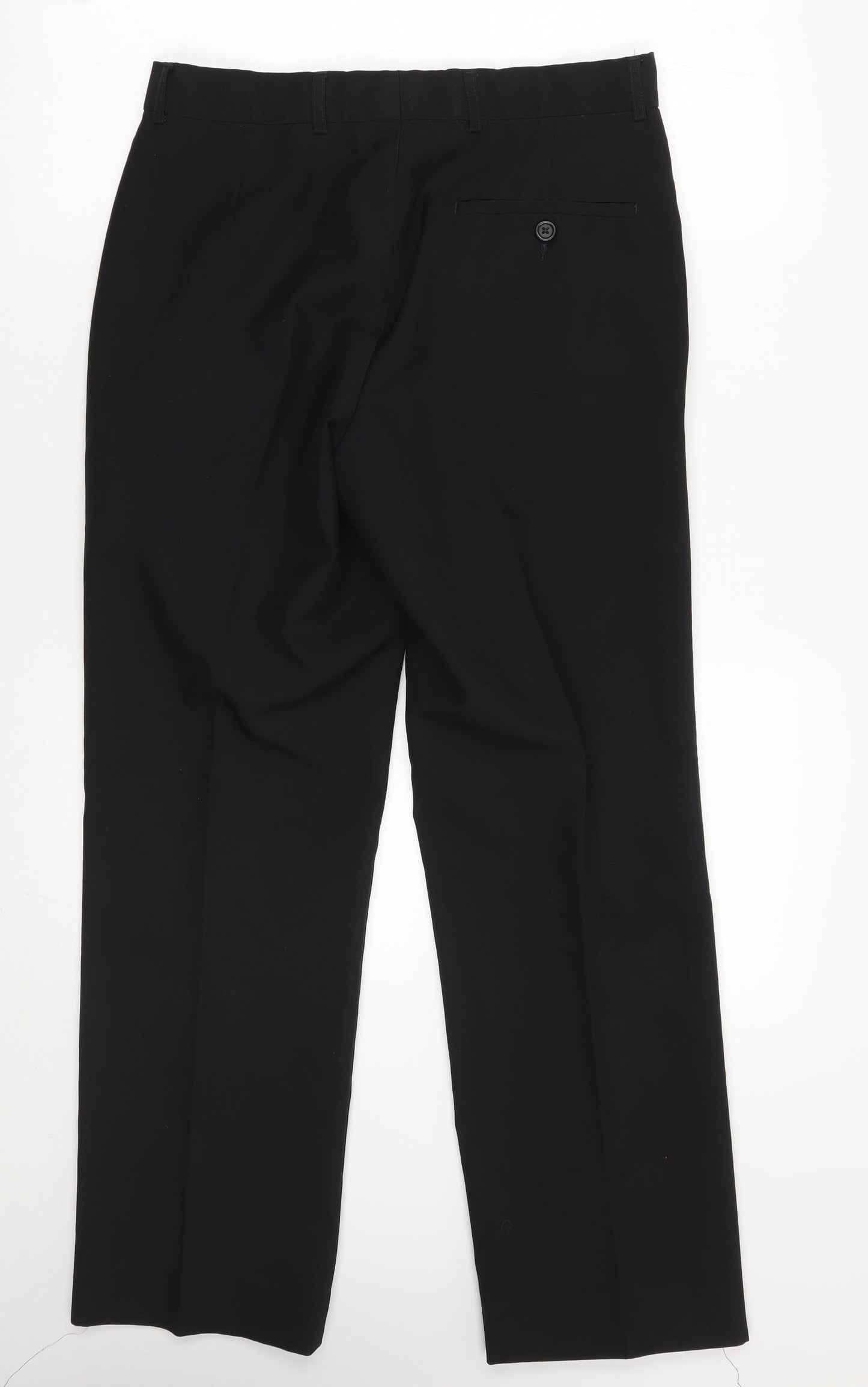 F&F Mens Black   Trousers  Size 30 L29 in