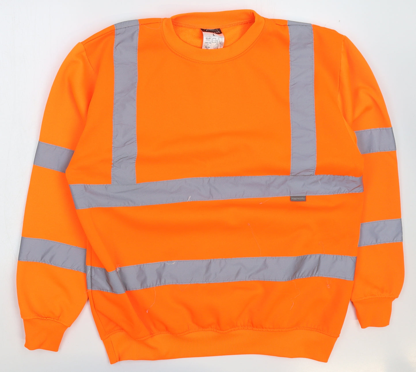 Portwest Mens Orange   Pullover Sweatshirt Size L  - Workwear