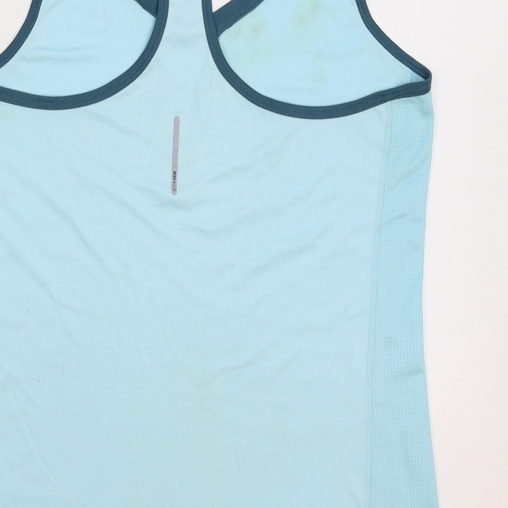 Nike Womens Blue   Jersey Tank Size L