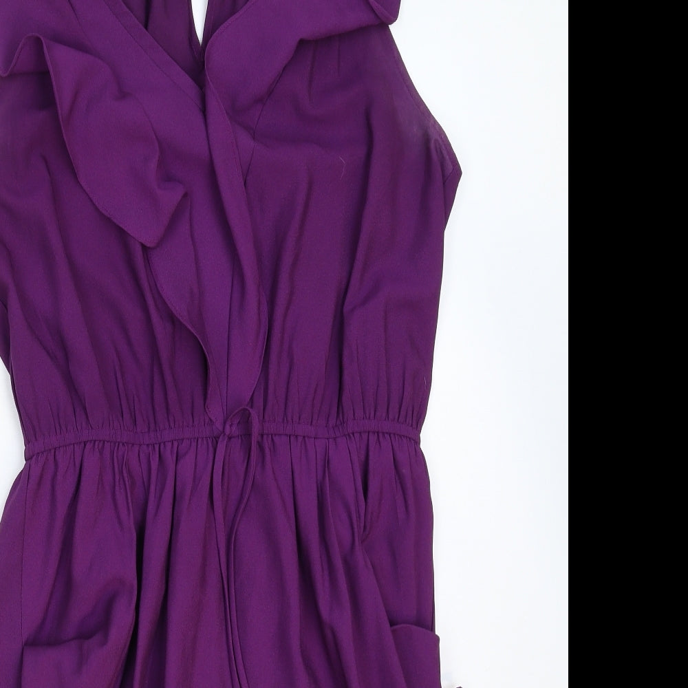 Antea Womens Purple   Fit & Flare  Size L