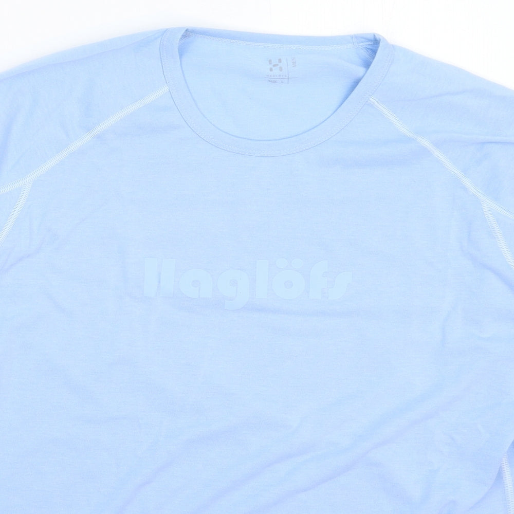 Haglofs Mens Blue    T-Shirt Size L