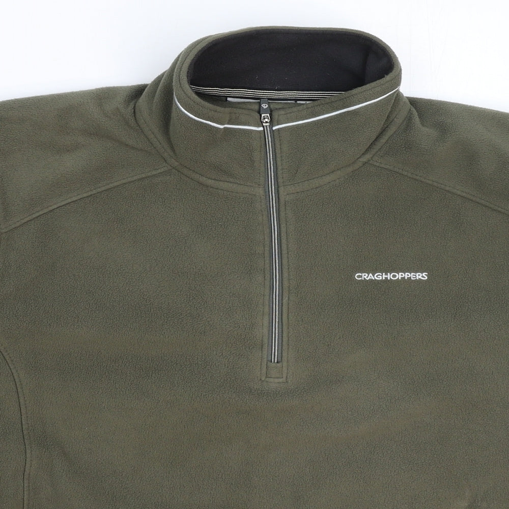Craghoppers Mens Green  Fleece Jacket  Size L