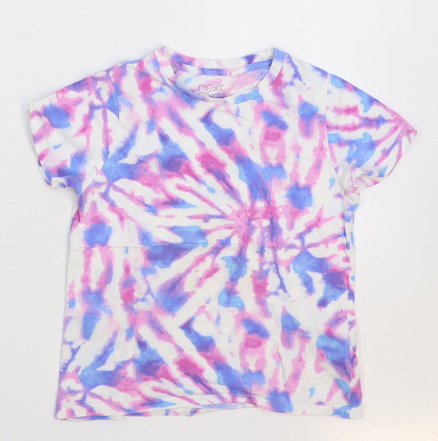 NEXT Girls White   Basic T-Shirt Size 8 Years