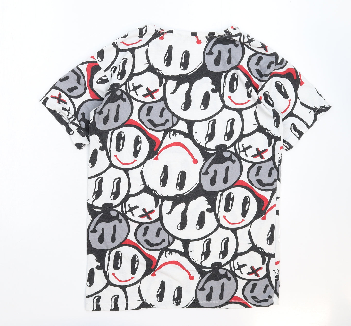 Moving Woman Womens Multicoloured   Basic T-Shirt Size S