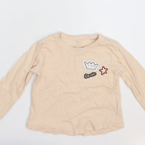 NEXT Baby Beige   Basic T-Shirt Size 12-18 Months