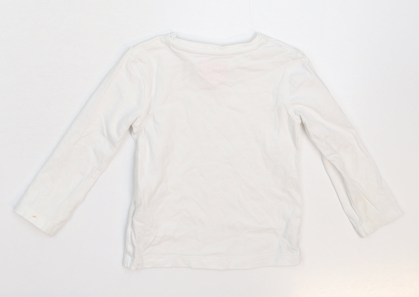 F&F Baby White   Basic T-Shirt Size 12-18 Months