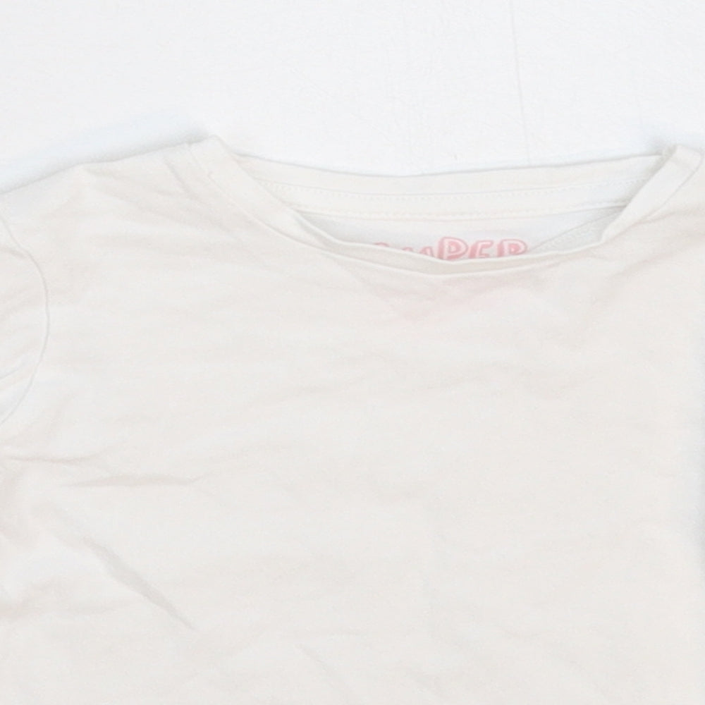 F&F Baby White   Basic T-Shirt Size 12-18 Months