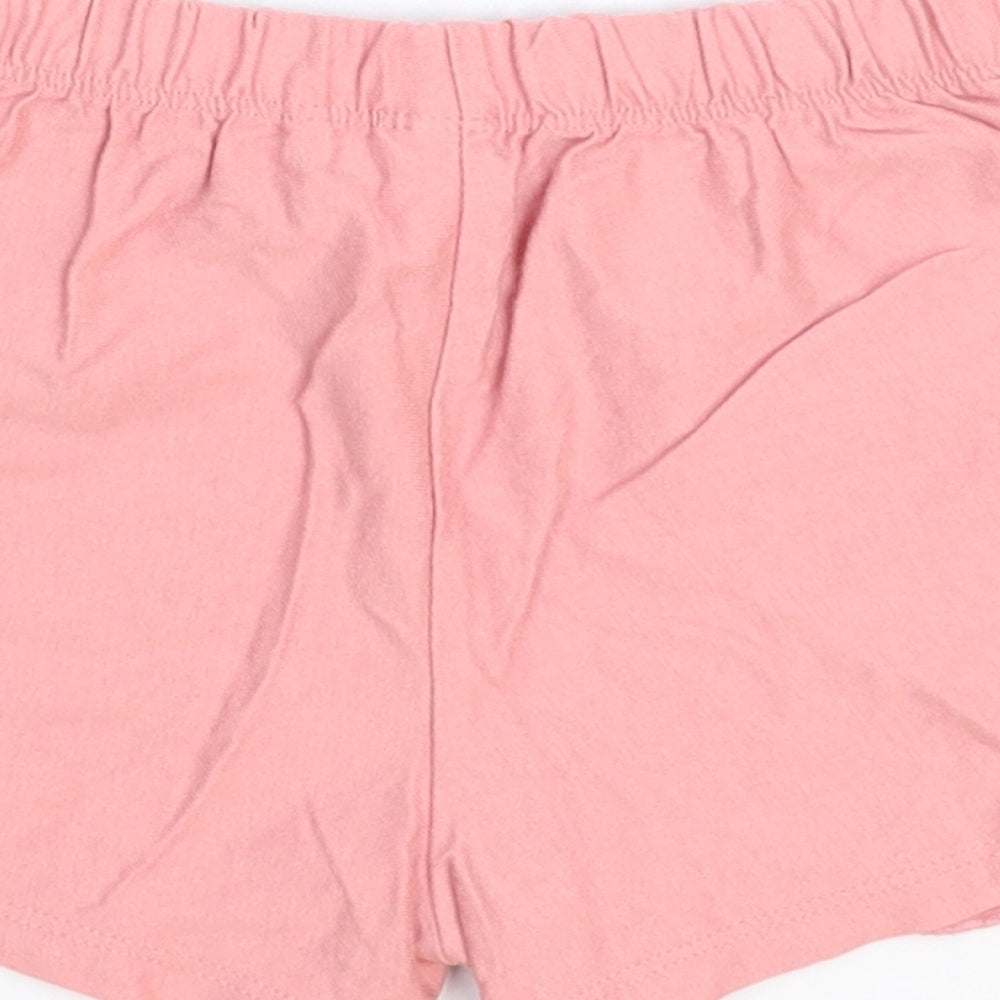 NEXT Girls Pink   Cropped Trousers Size 12-18 Months  - Shorts