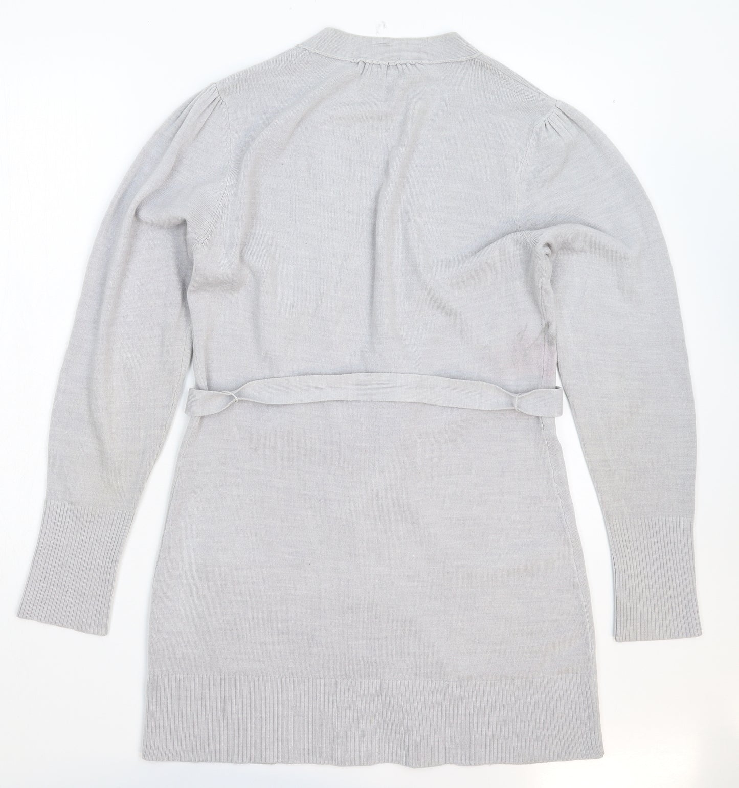 NEXT Womens Grey  Knit Cardigan Jumper Size L