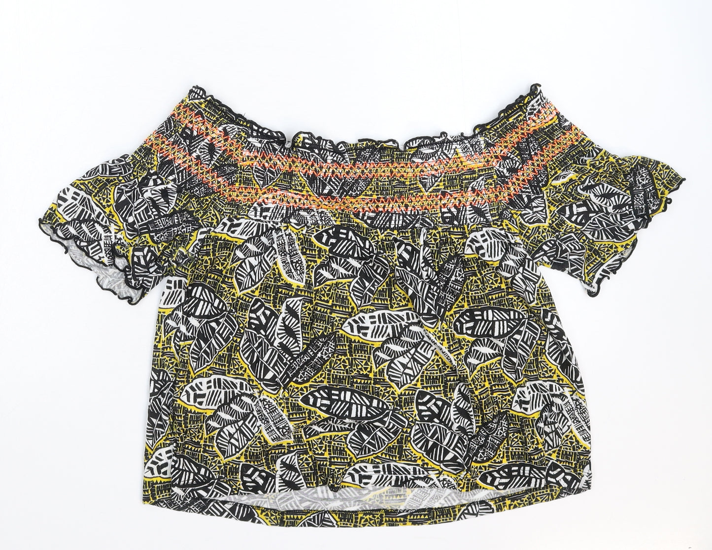 Primark Womens Multicoloured   Basic T-Shirt Size 10