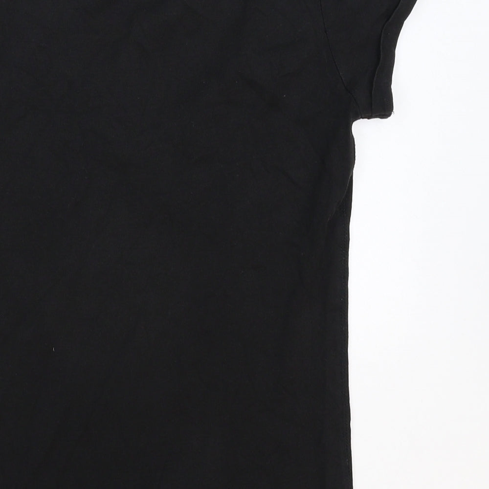 New Look Womens Black   Basic T-Shirt Size 8