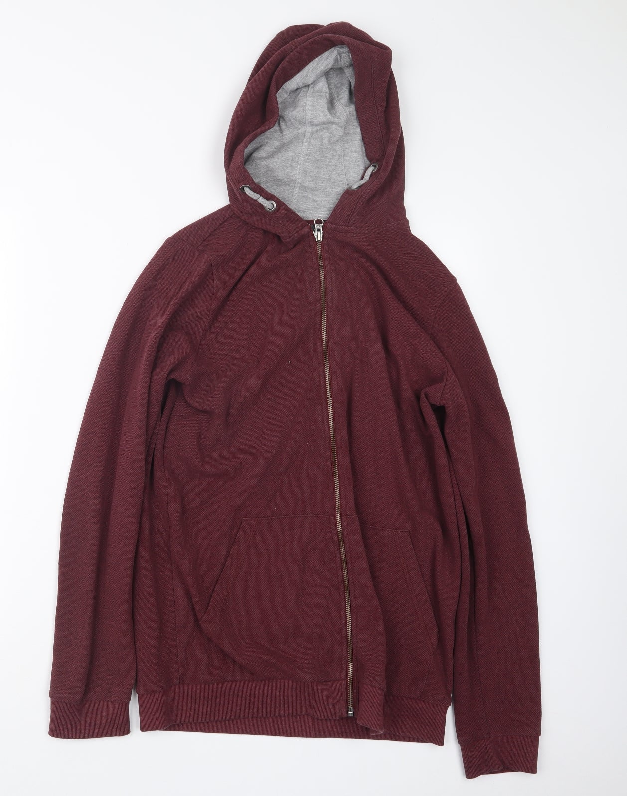 TU Boys Purple   Full Zip Hoodie Size 14 Years
