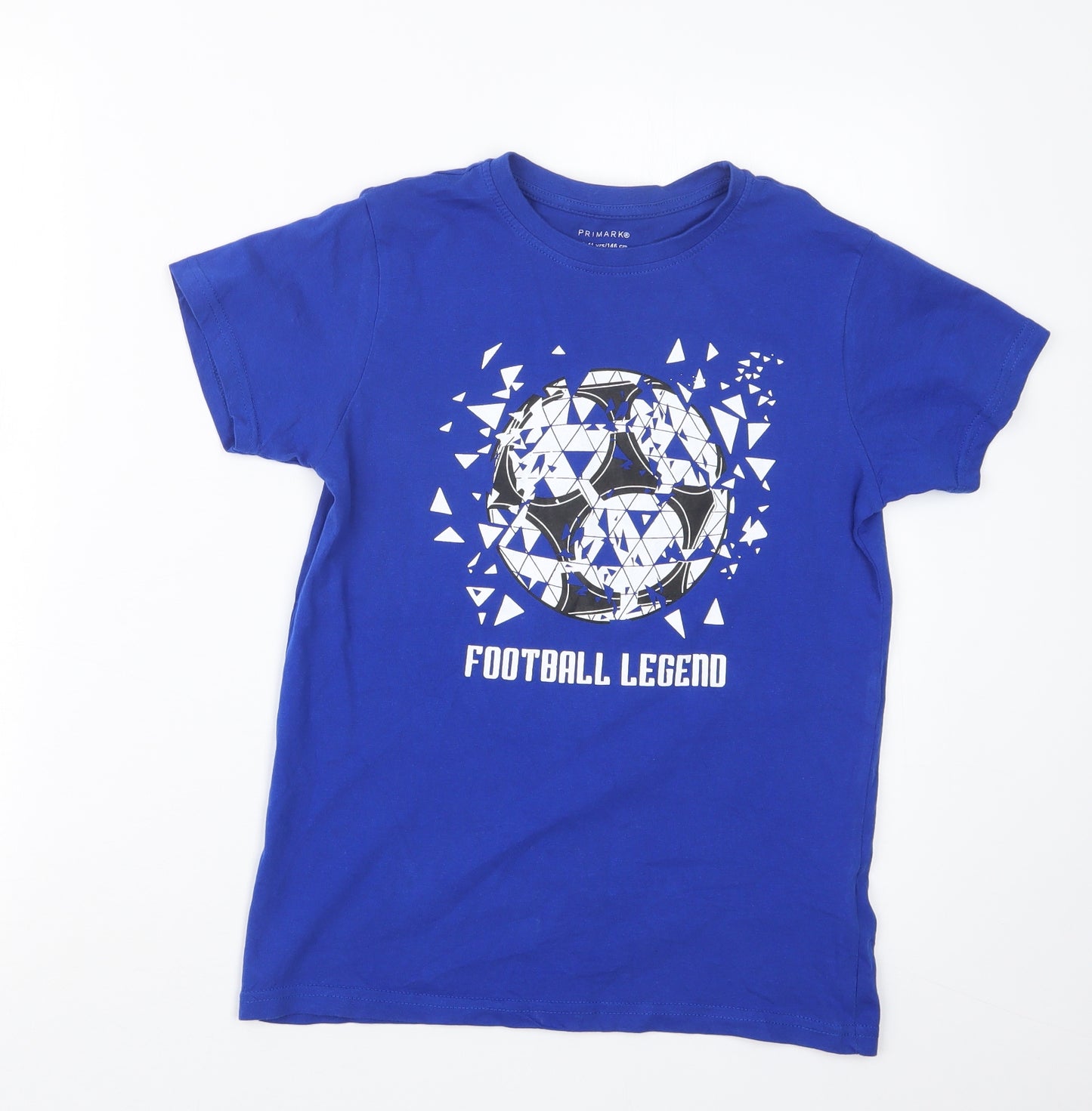 Primark Boys Blue   Basic T-Shirt Size 10-11 Years