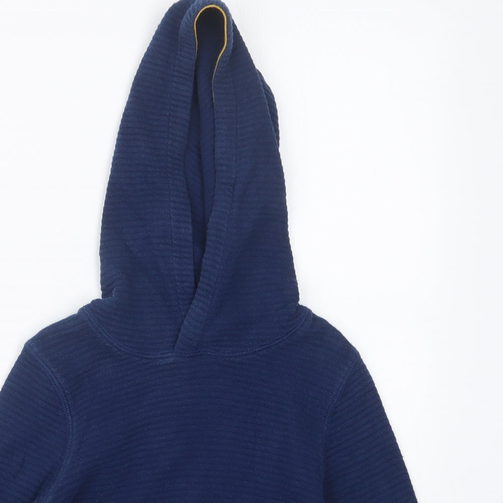 Joules Boys Blue   Pullover Hoodie Size 3 Years