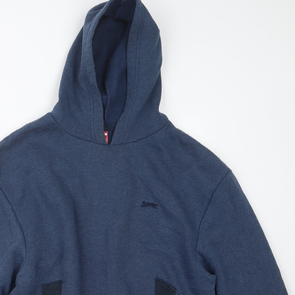 Slazenger Boys Blue   Pullover Hoodie Size 13 Years