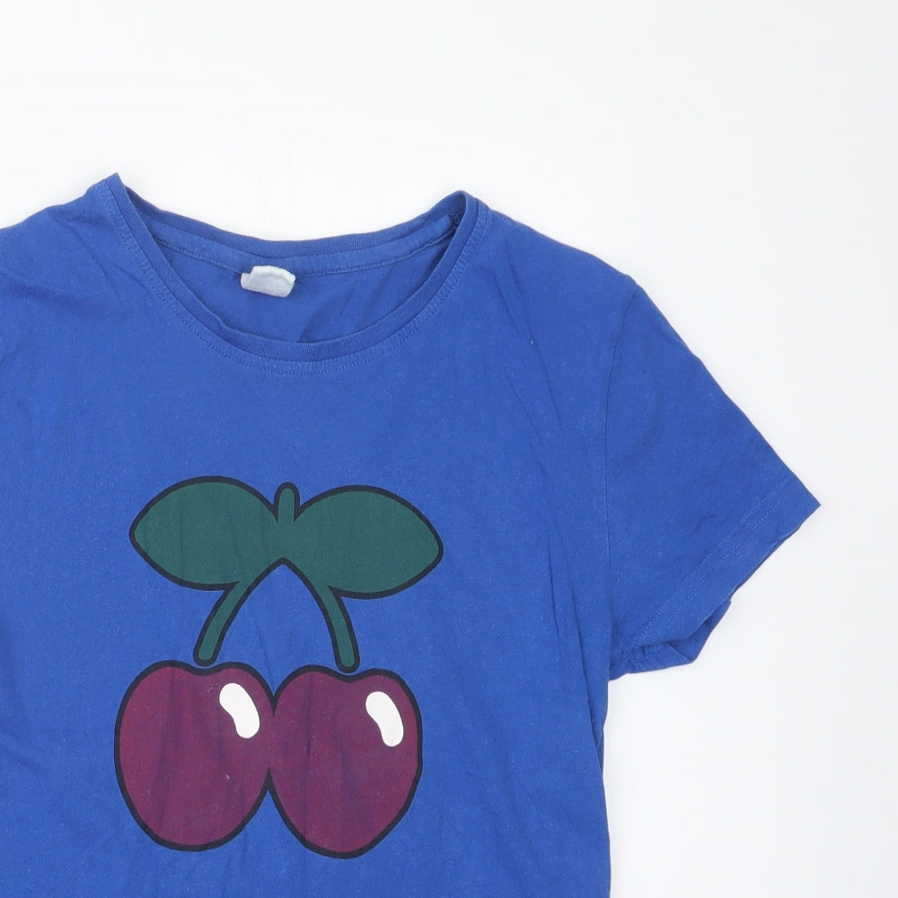 Pacha Boys Blue   Basic T-Shirt Size 13 Years