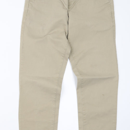 NEXT Mens Beige   Trousers  Size 28 in L28 in