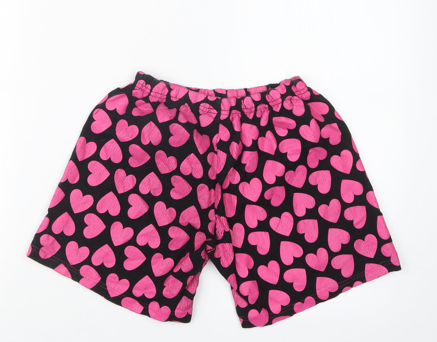 The Pyjama Factory Girls Pink Geometric  Capri Sleep Shorts Size 13-14 Years