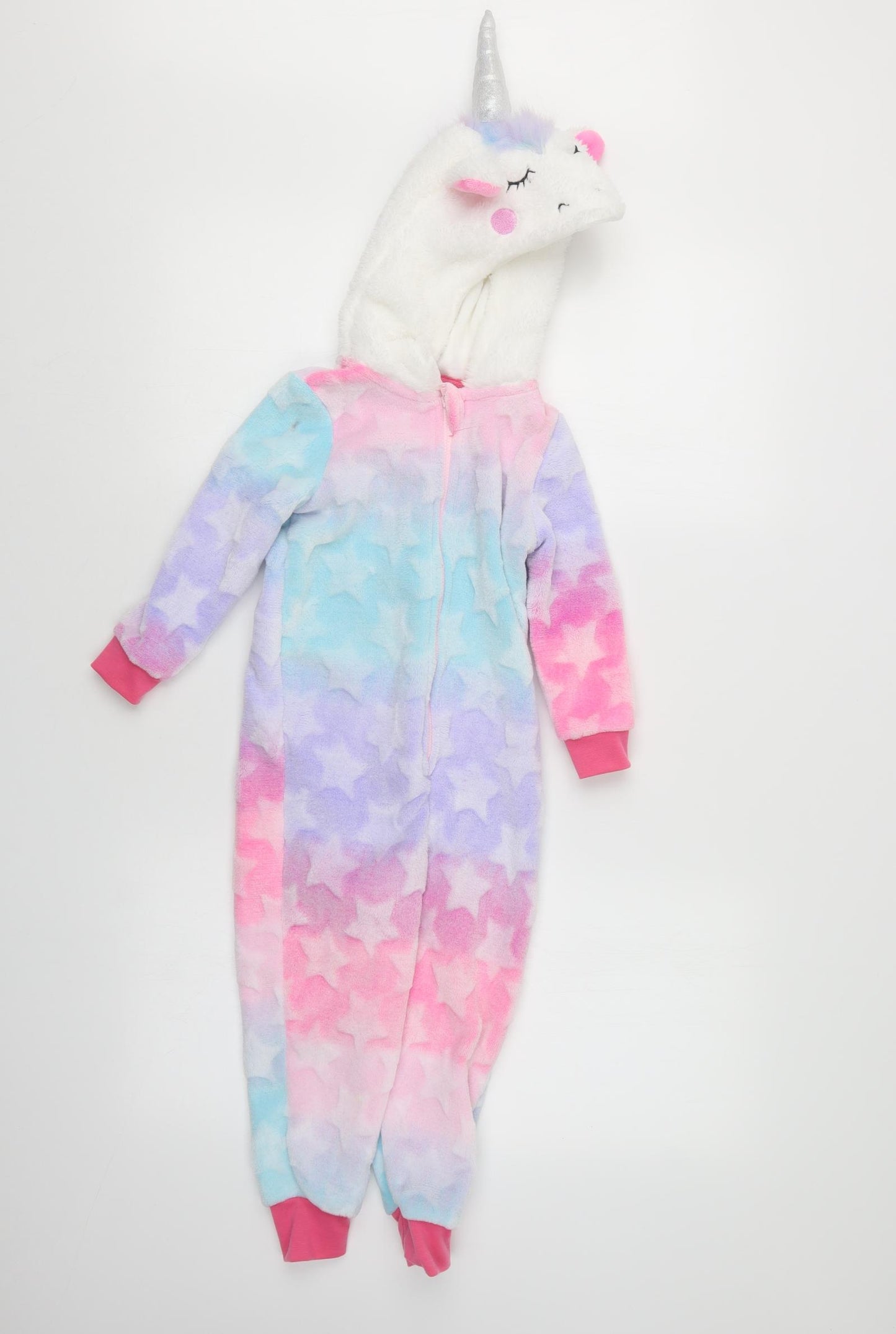 TU Girls Pink Geometric  Top One Piece Size 2-3 Years  - Unicorn