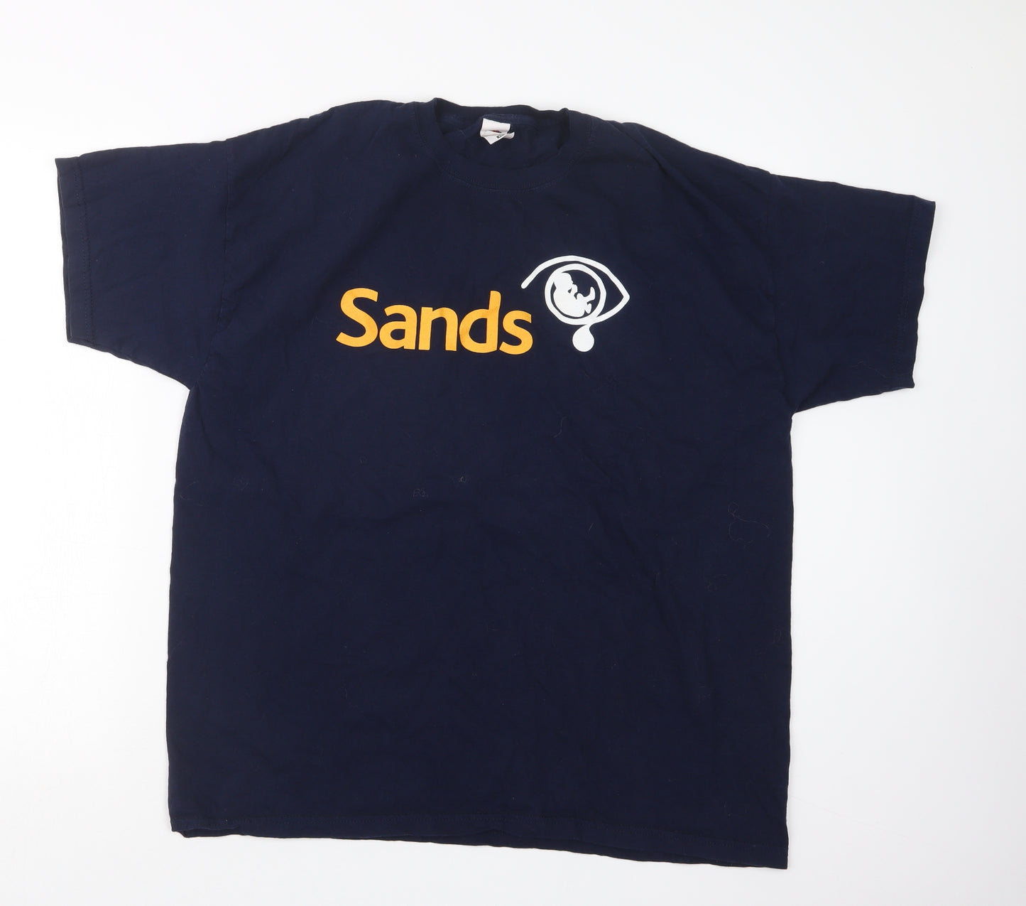 Fruit of the Loom Mens Blue    T-Shirt Size XL