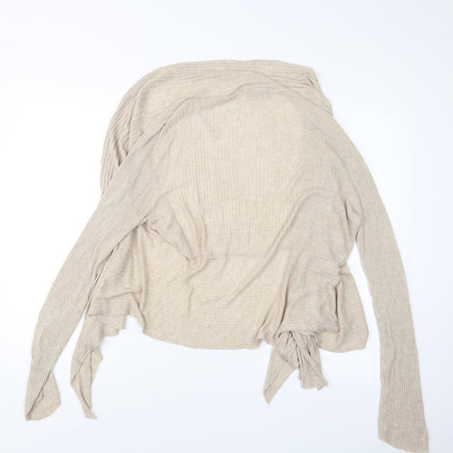 F&F Womens Beige   Cardigan Jumper Size 16