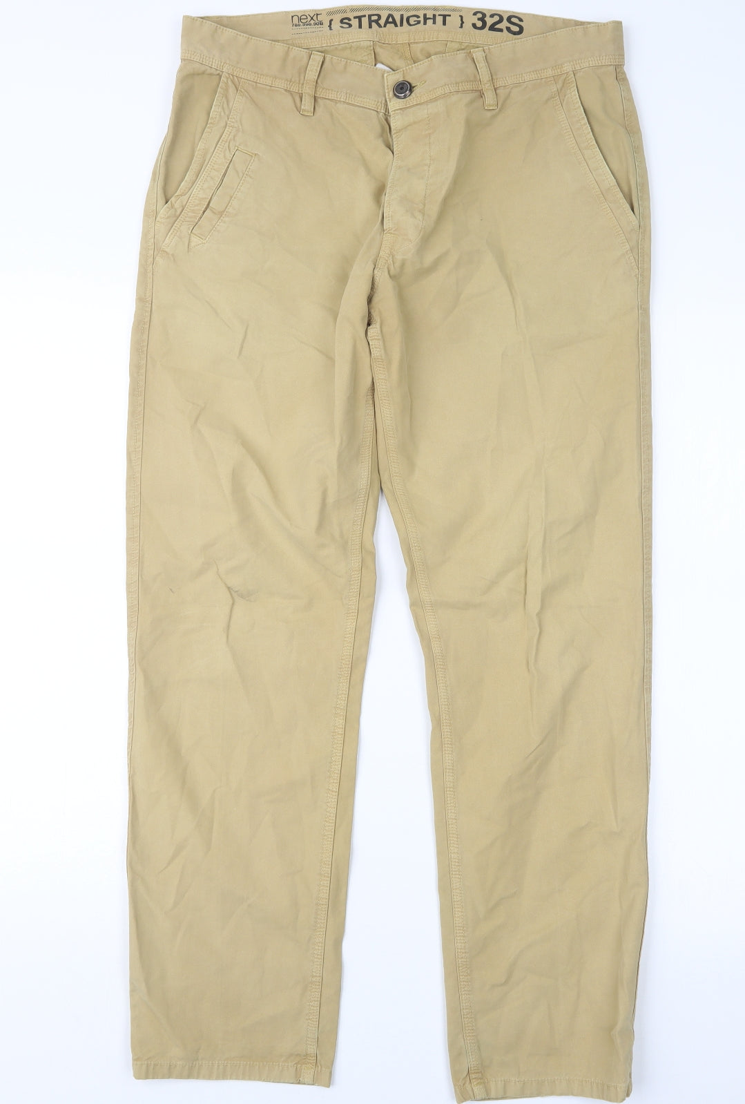 NEXT Mens Beige   Trousers  Size 33 in L28 in