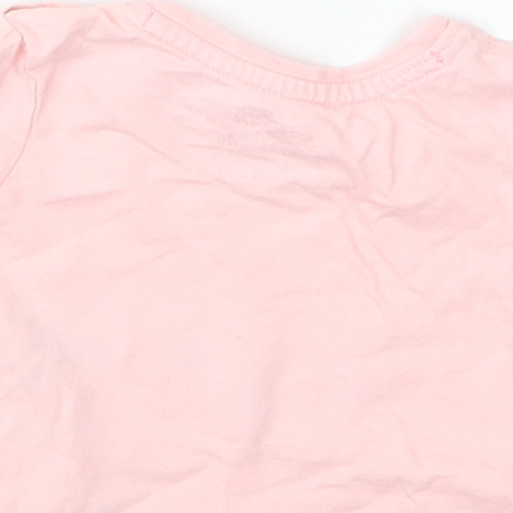 Earlydays Girls Pink   Basic T-Shirt Size Newborn