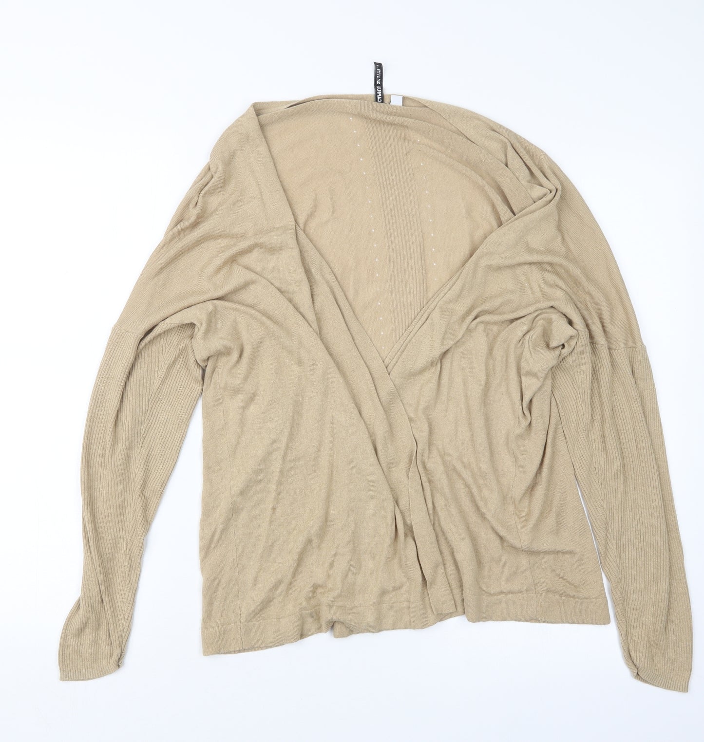 Capsule Womens Beige   Cardigan Jumper Size 20