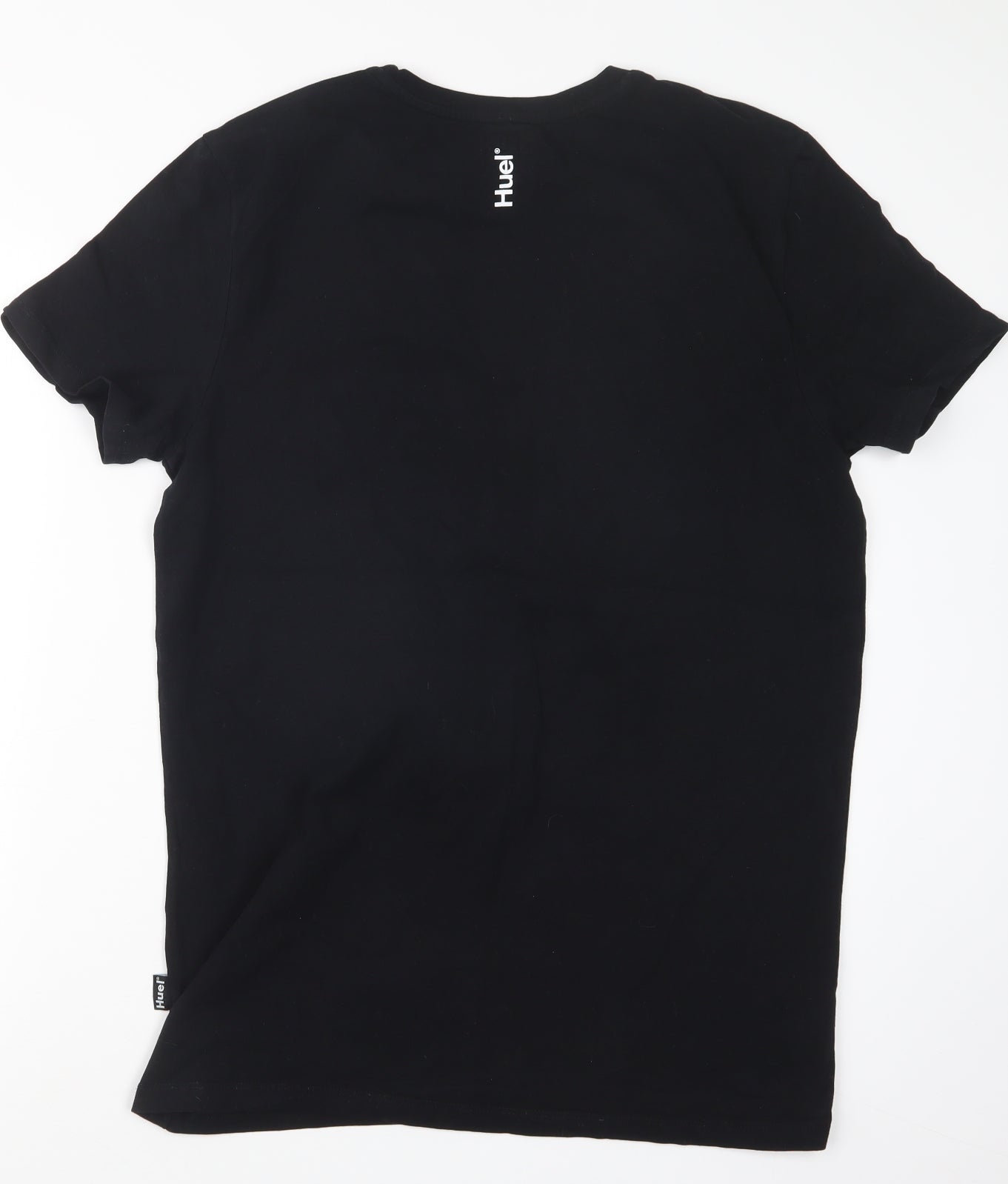 HUEL Mens Black    T-Shirt Size L