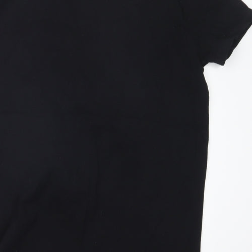 HUEL Mens Black    T-Shirt Size L