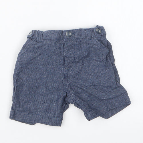 Mini Club Boys Blue   Cropped Trousers Size 3-6 Months