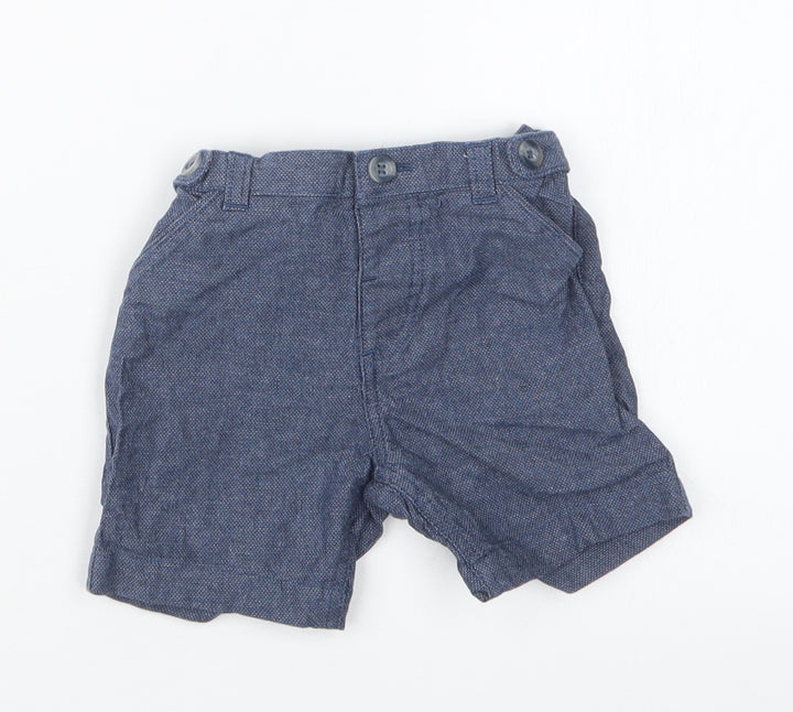 Mini Club Boys Blue Cropped Trousers Size 3-6 Months
