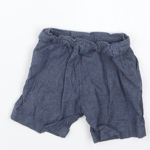 Mini Club Boys Blue   Cropped Trousers Size 3-6 Months