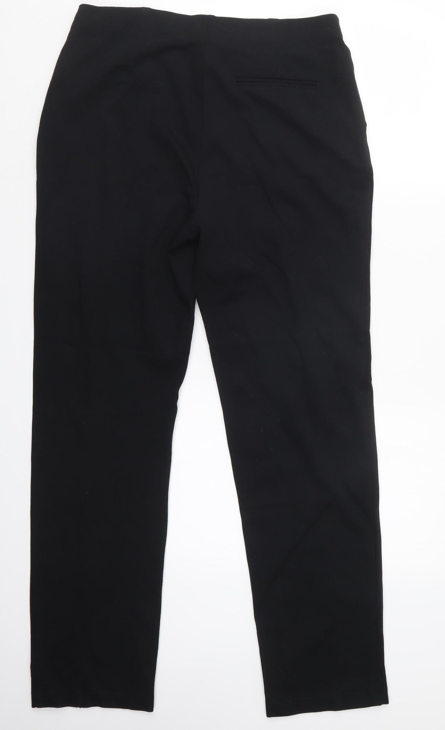 Marks and Spencer Womens Black   Trousers  Size 14 L28.5 in