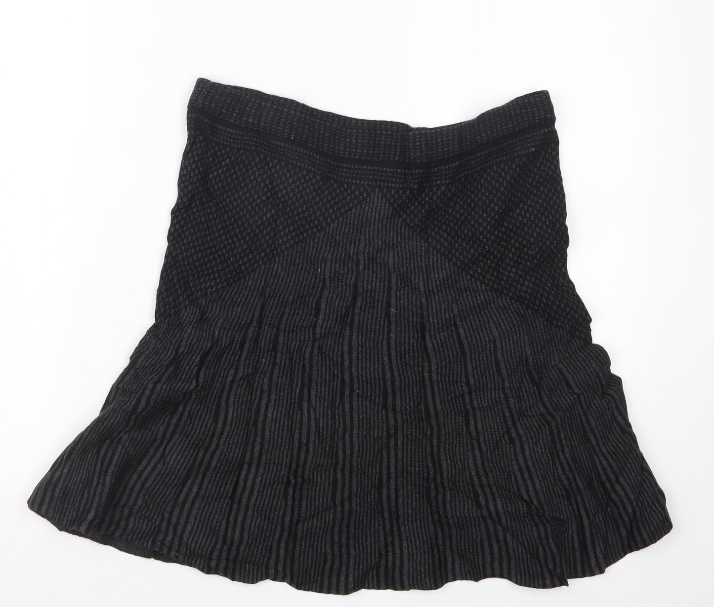 Max Studio Womens Black   A-Line Skirt Size L