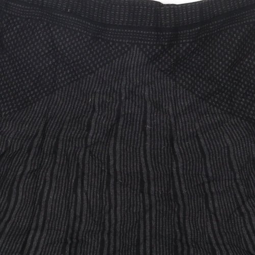 Max Studio Womens Black   A-Line Skirt Size L