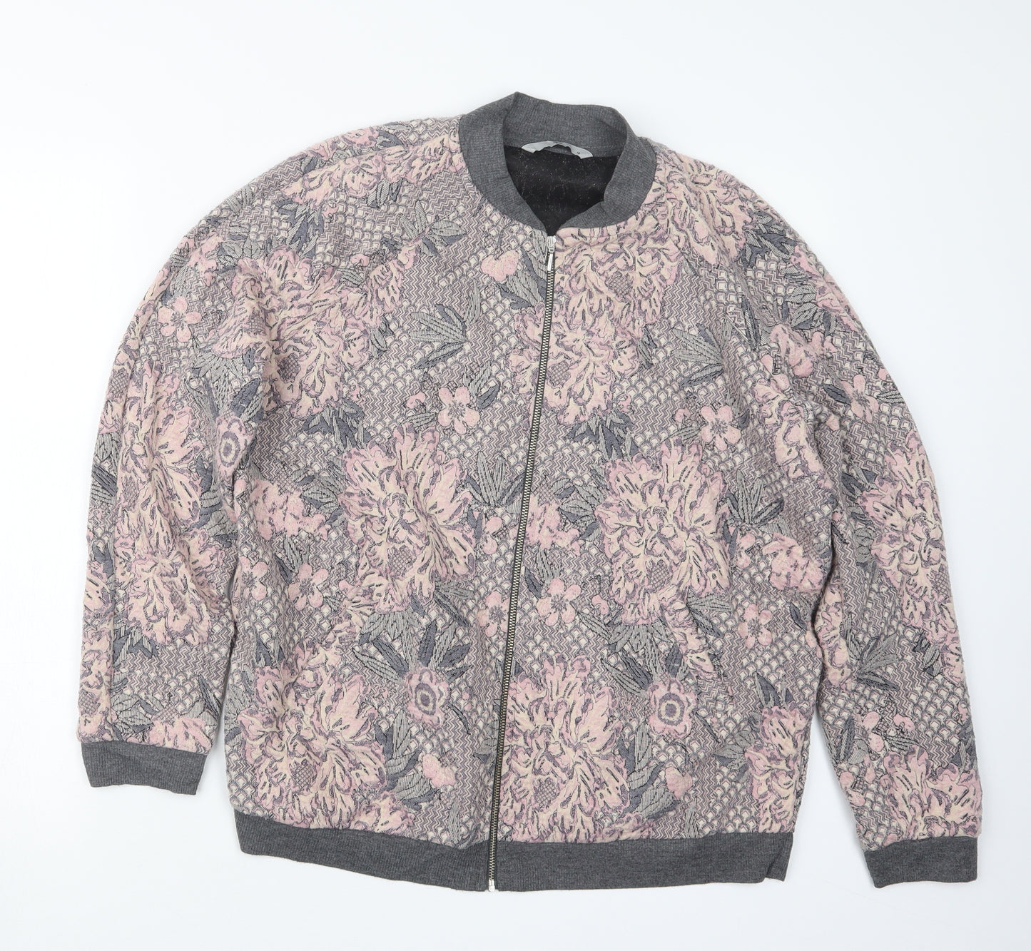TU Womens Pink Geometric  Jacket  Size 16