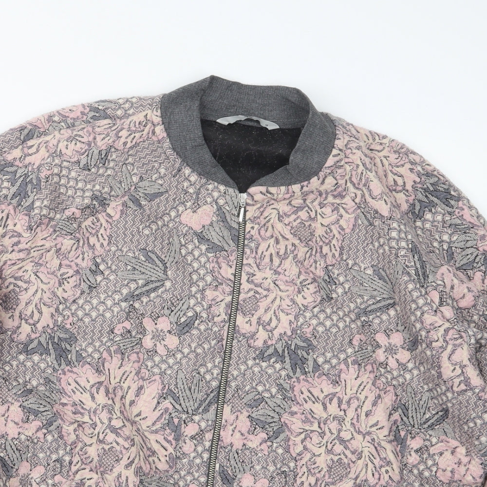 TU Womens Pink Geometric  Jacket  Size 16