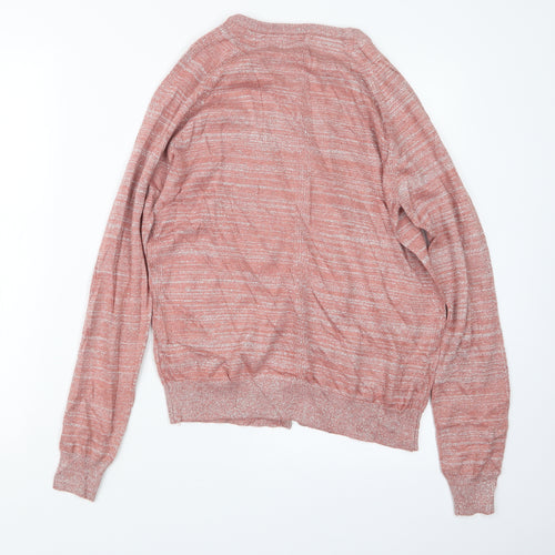 NEXT Womens Pink  Knit Cardigan Jumper Size 12