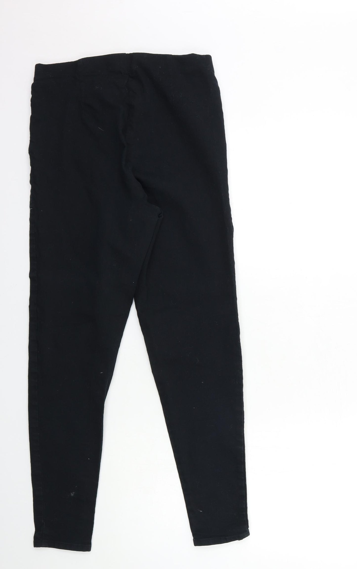 George Womens Black  Denim Jegging Jeans Size 12 L27 in
