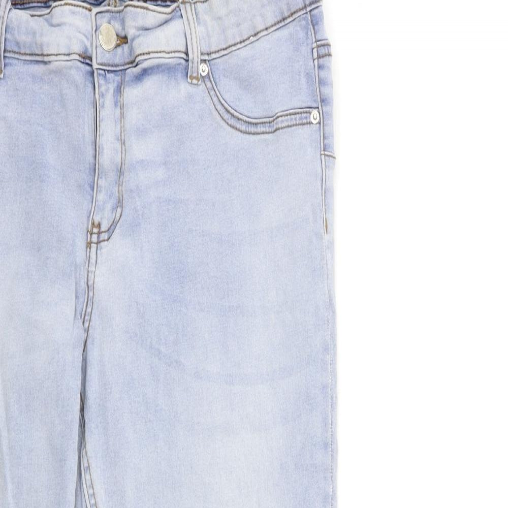 Denim & Co. Womens Blue  Denim Skinny Jeans Size 18 L28 in