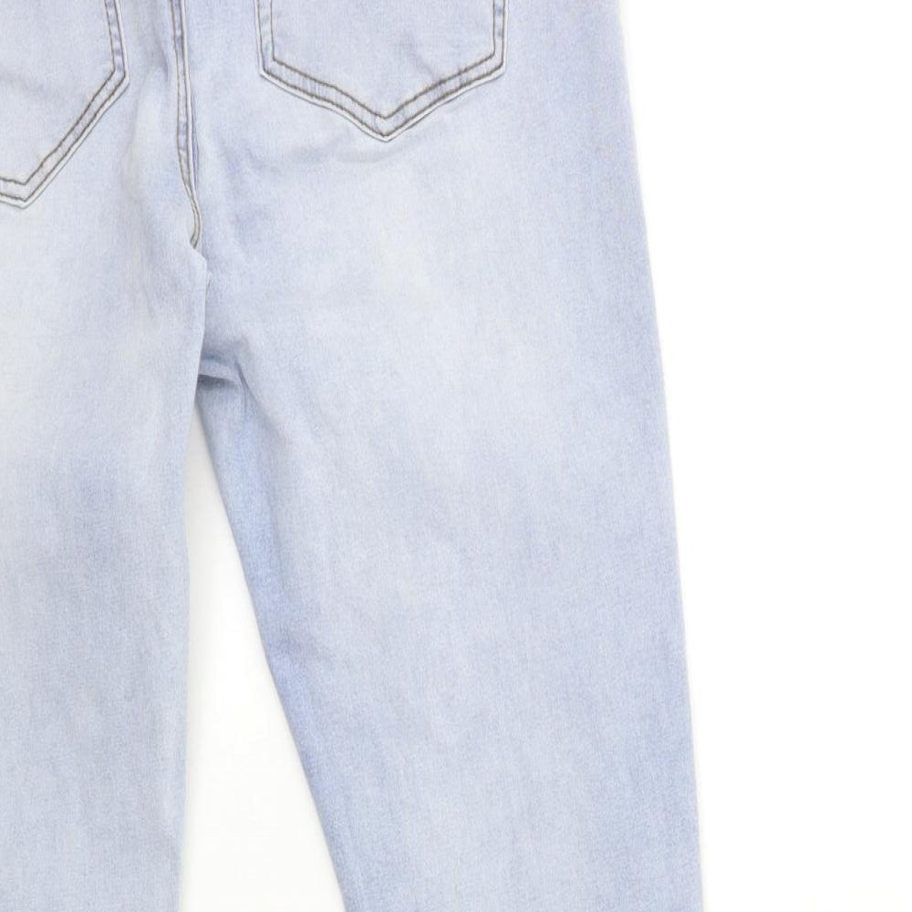 Denim & Co. Womens Blue  Denim Skinny Jeans Size 18 L28 in